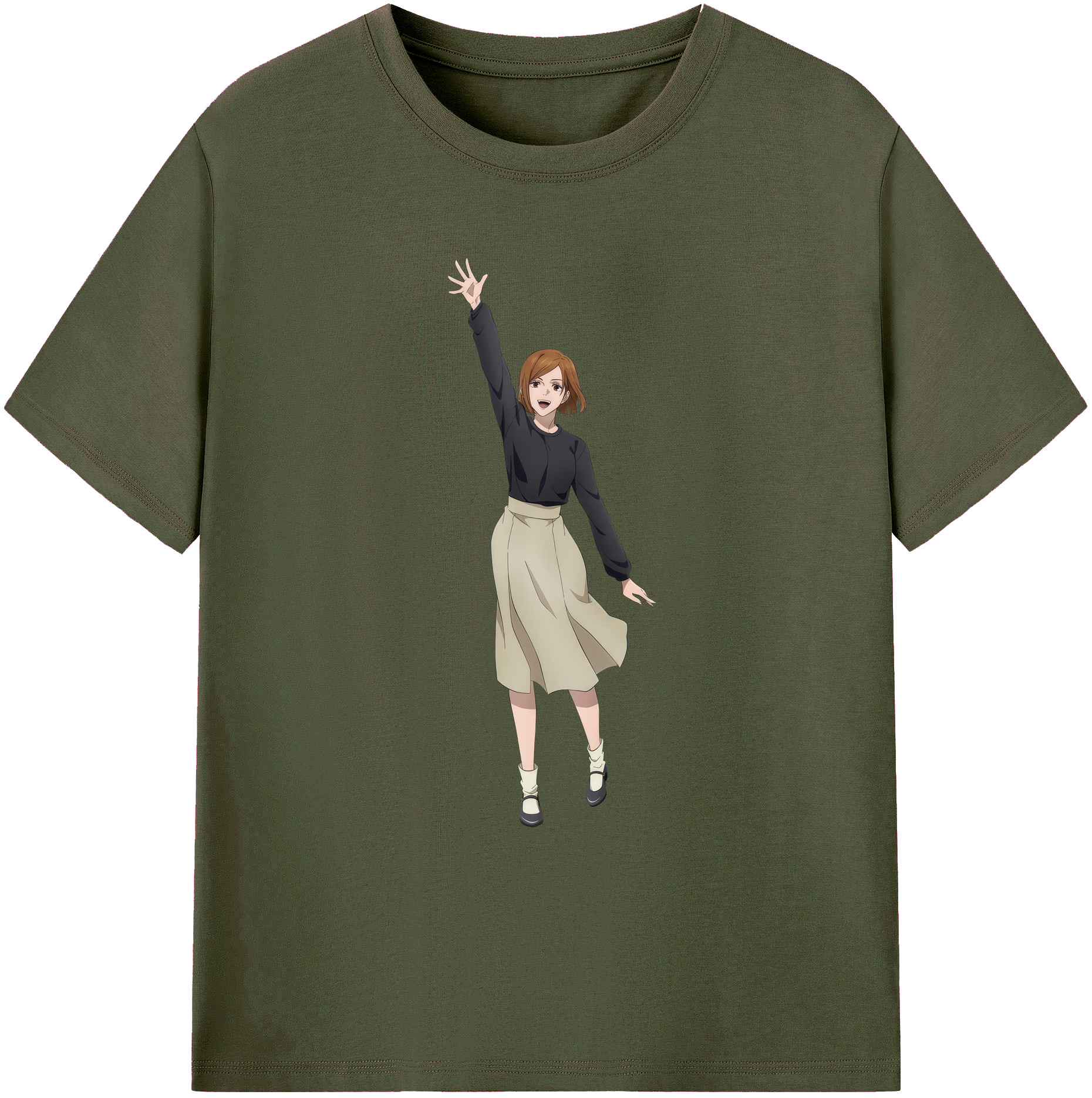 （画像用） 呪術廻戦 Jujutsu Kaisen 綿100％ メンズ半袖Tシャツ｜肌触りやわらか＆通気性